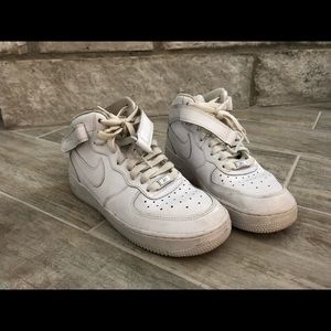 High top Air Force 1s